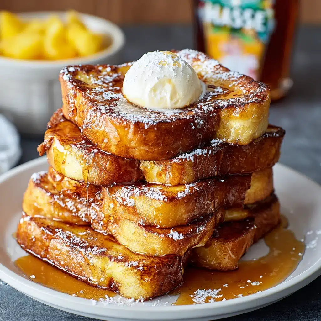 Hawaiian Roll French Toast Recipe - Recipe Image