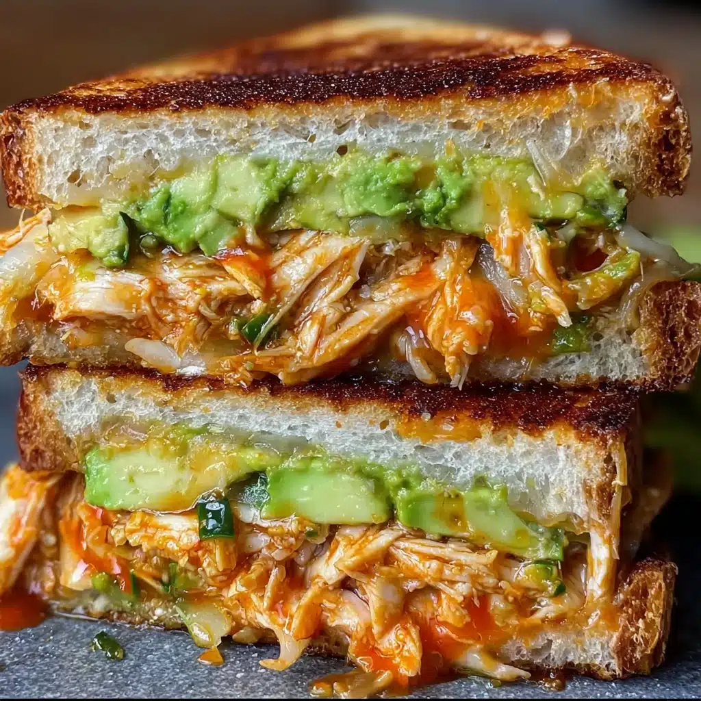 Chicken Avocado Melt Sandwich Recipe - Recipe Image