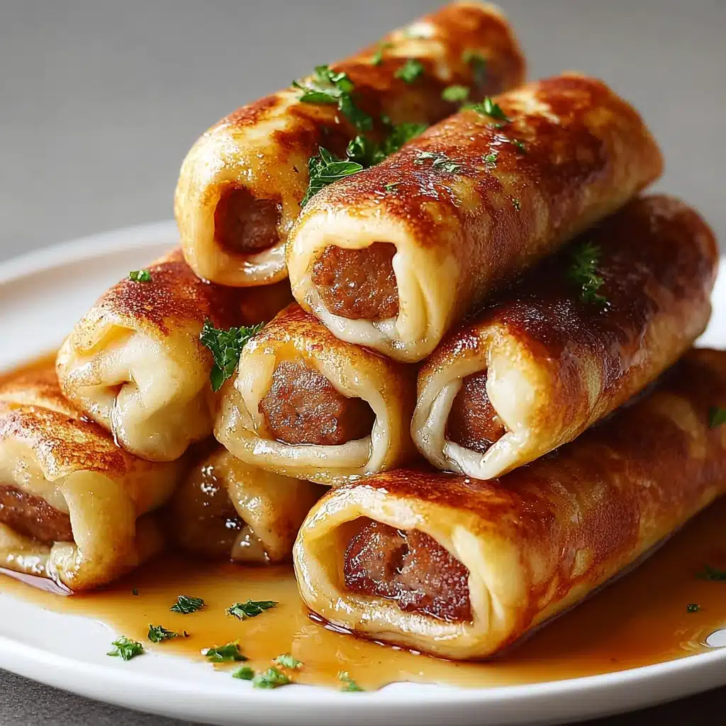 Sausage French Toast Roll-Ups Recipe - Recipe Image