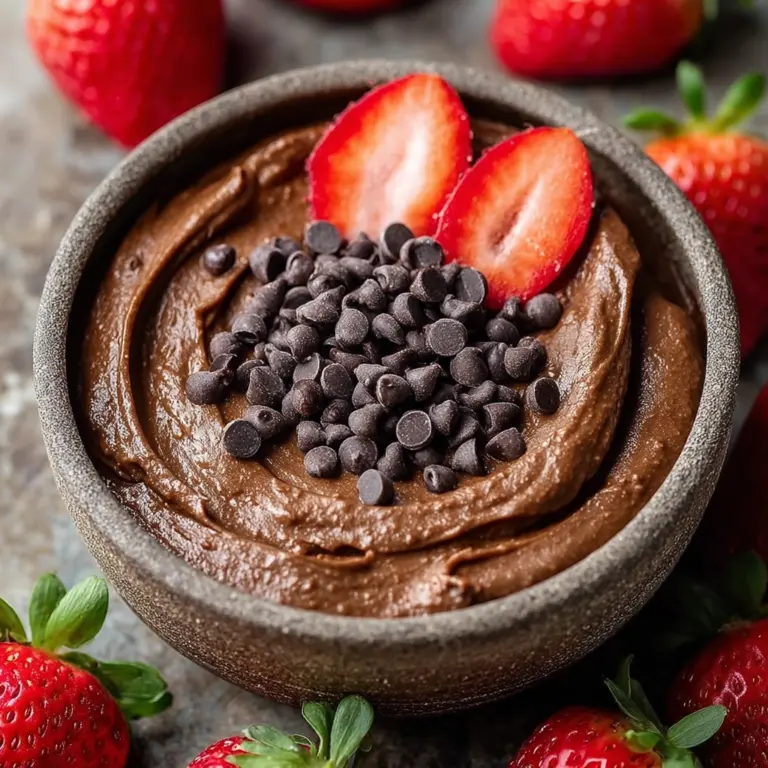 Chocolate Hummus Recipe
