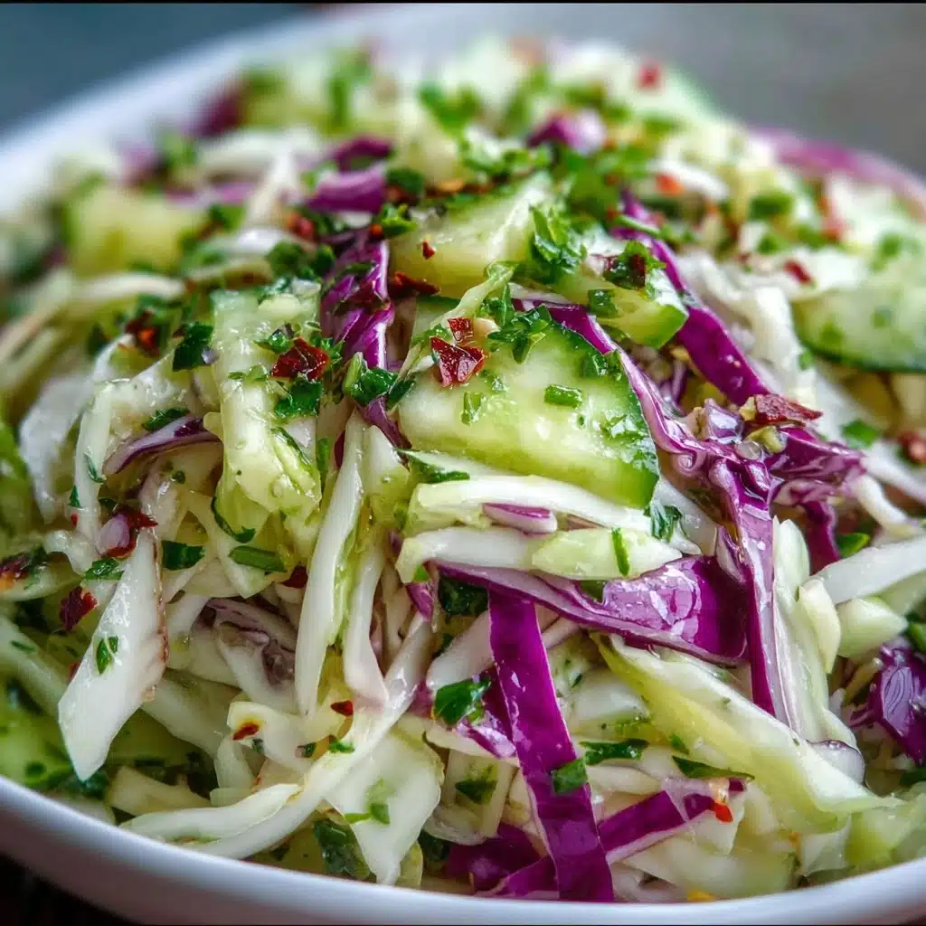 Cabbage and Cucumber Salad Recipe - Recipe Image