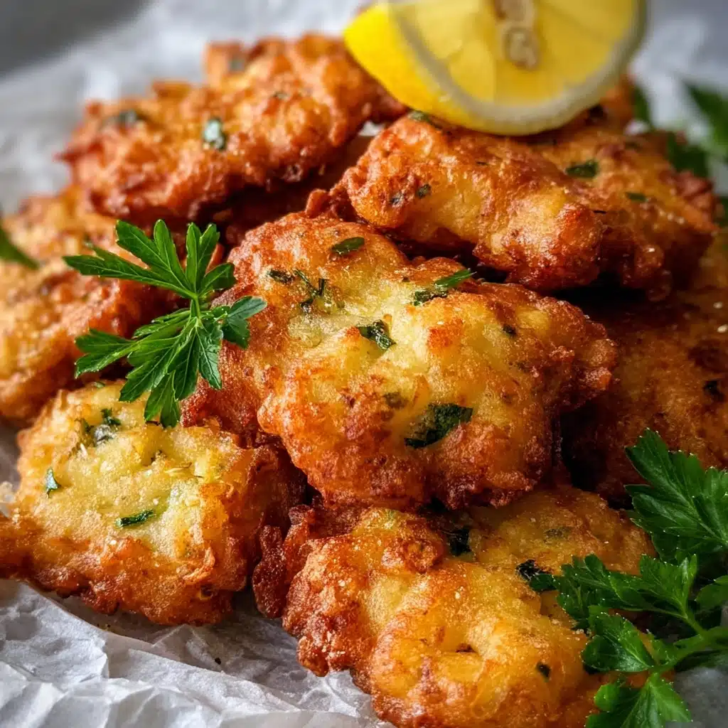 Tender Chicken Fritters Recipe - Recipe Image