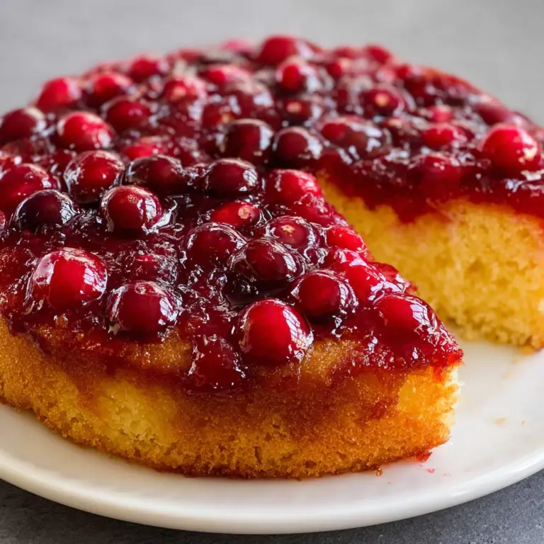 Cherry Upside-Down Cake Recipe