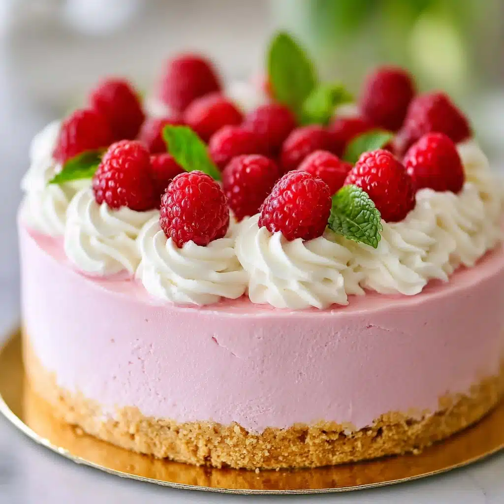 Raspberry Mousse Cake Recipe