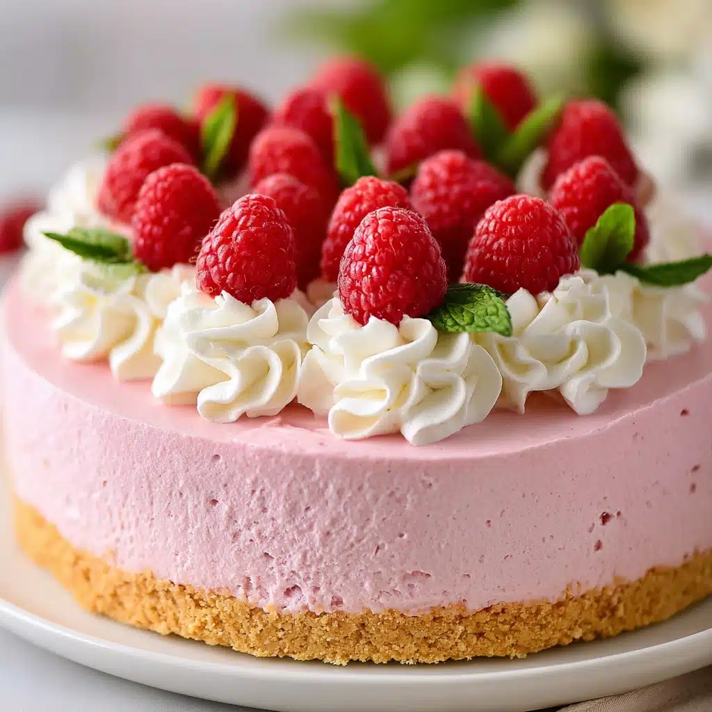 Raspberry Mousse Cake Recipe - Recipe Image