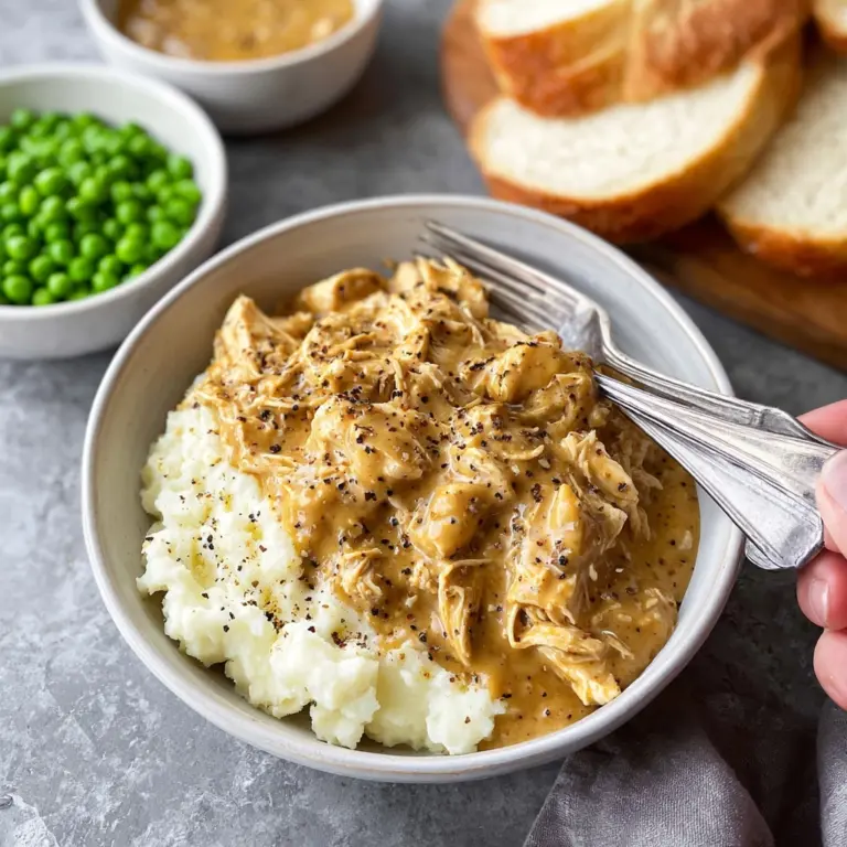 Homestyle Chicken and Gravy Recipe