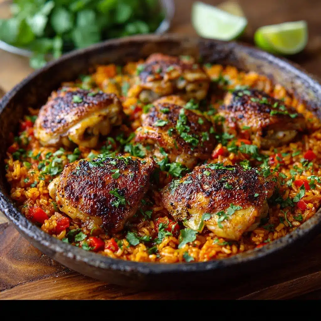 Caribbean Chicken and Rice Recipe - Recipe Image