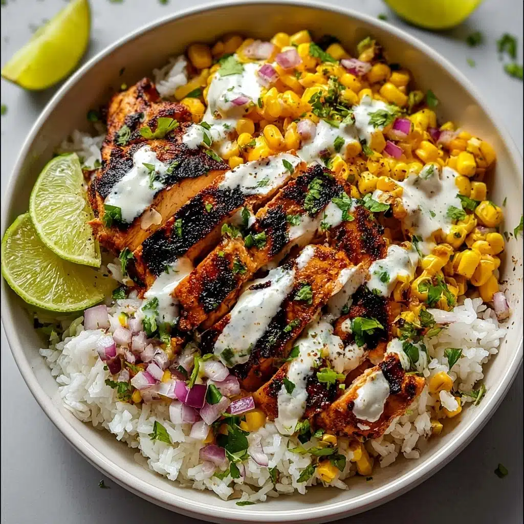 Easy Street Corn Chicken Rice Bowl Recipe