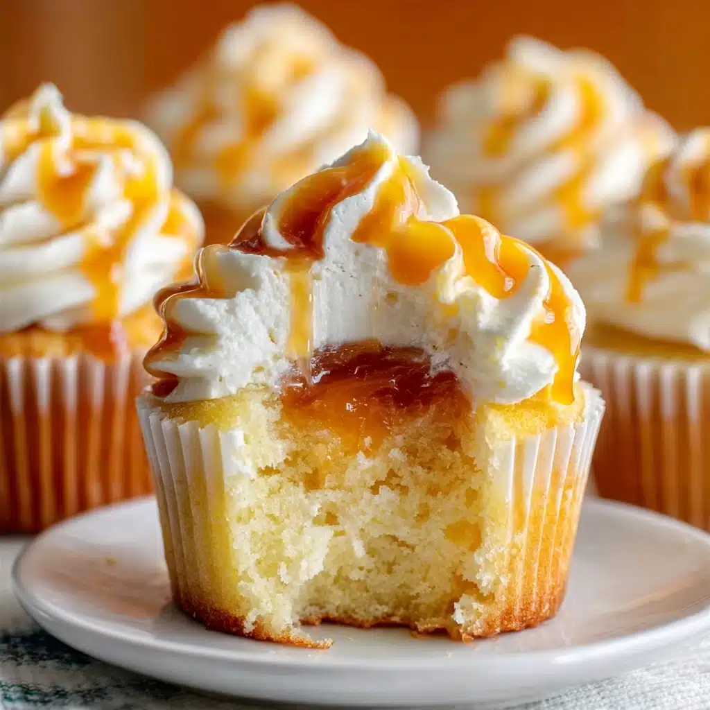 Peach Cupcakes Recipe - Recipe Image