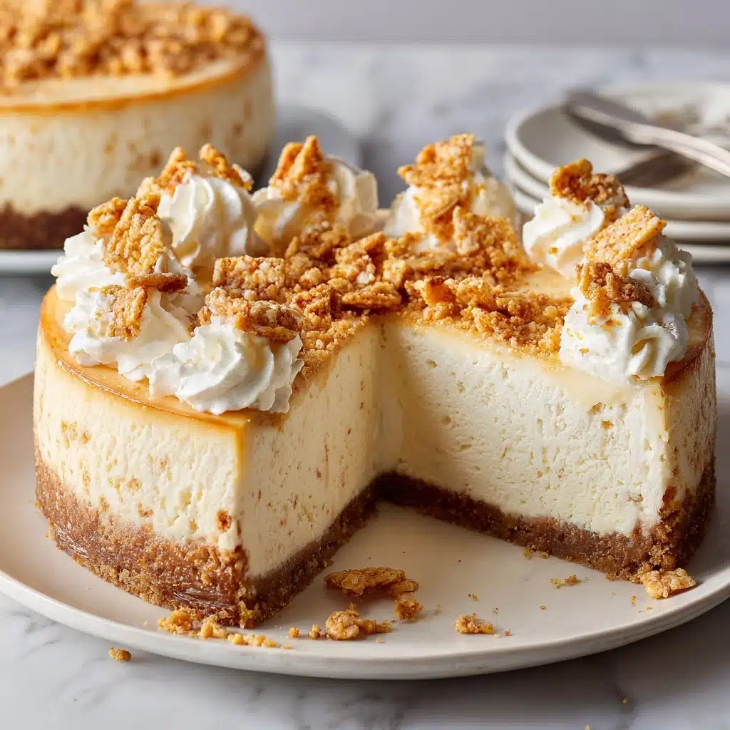 Cinnamon Toast Crunch Cheesecake Recipe - Recipe Image