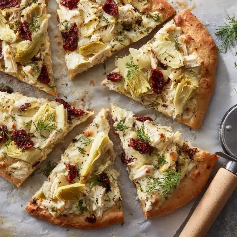 Chicken Tzatziki Pizza Recipe