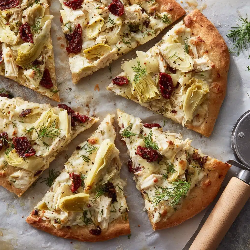 Chicken Tzatziki Pizza Recipe
