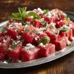 WATERMELON SALAD WITH FETA Recipe