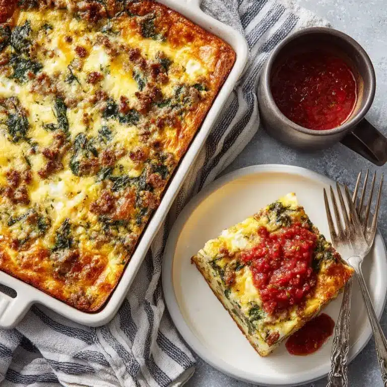 Overnight Croissant Breakfast Bake Recipe