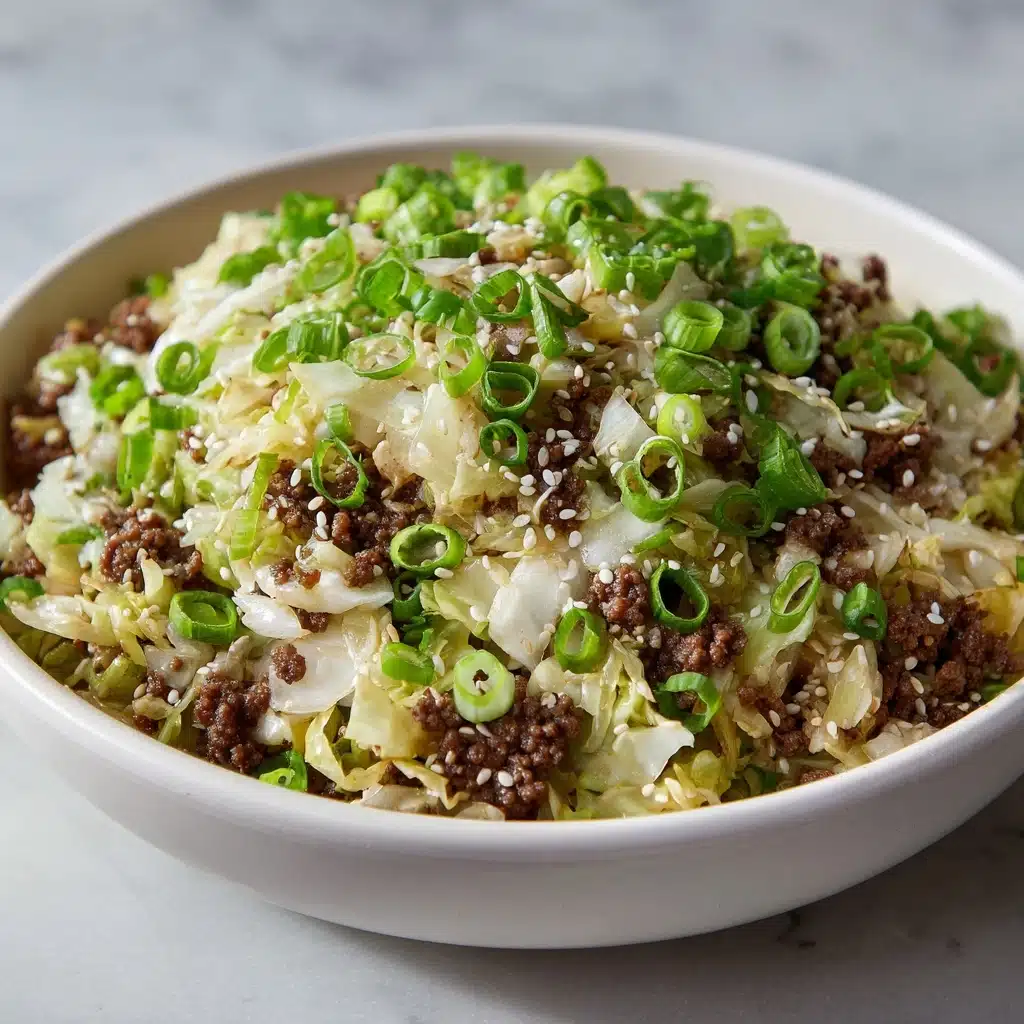Ground Beef and Cabbage Stir-Fry Recipe - Recipe Image