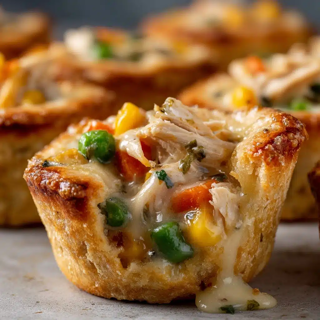 Mini Chicken Pot Pies Recipe - Recipe Image