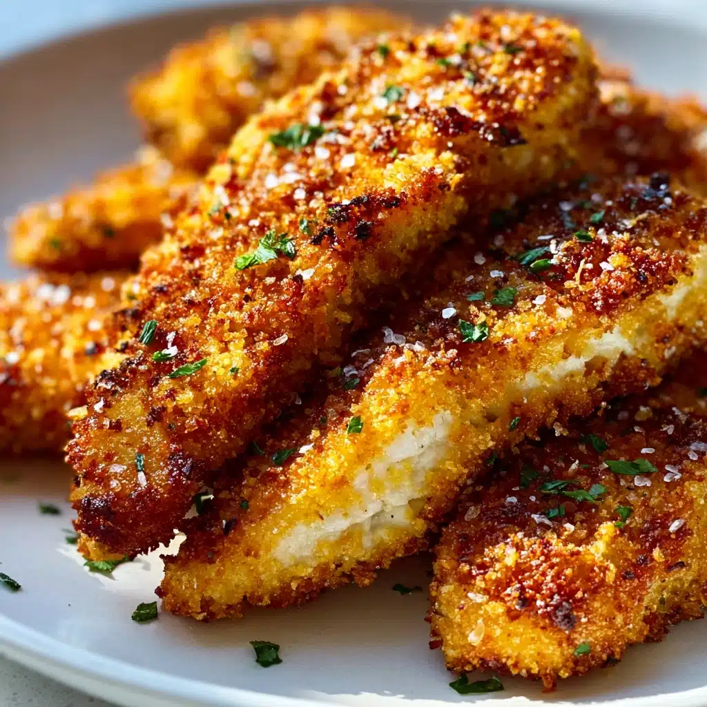 Crispy Baked Chicken Tenders Recipe - Recipe Image