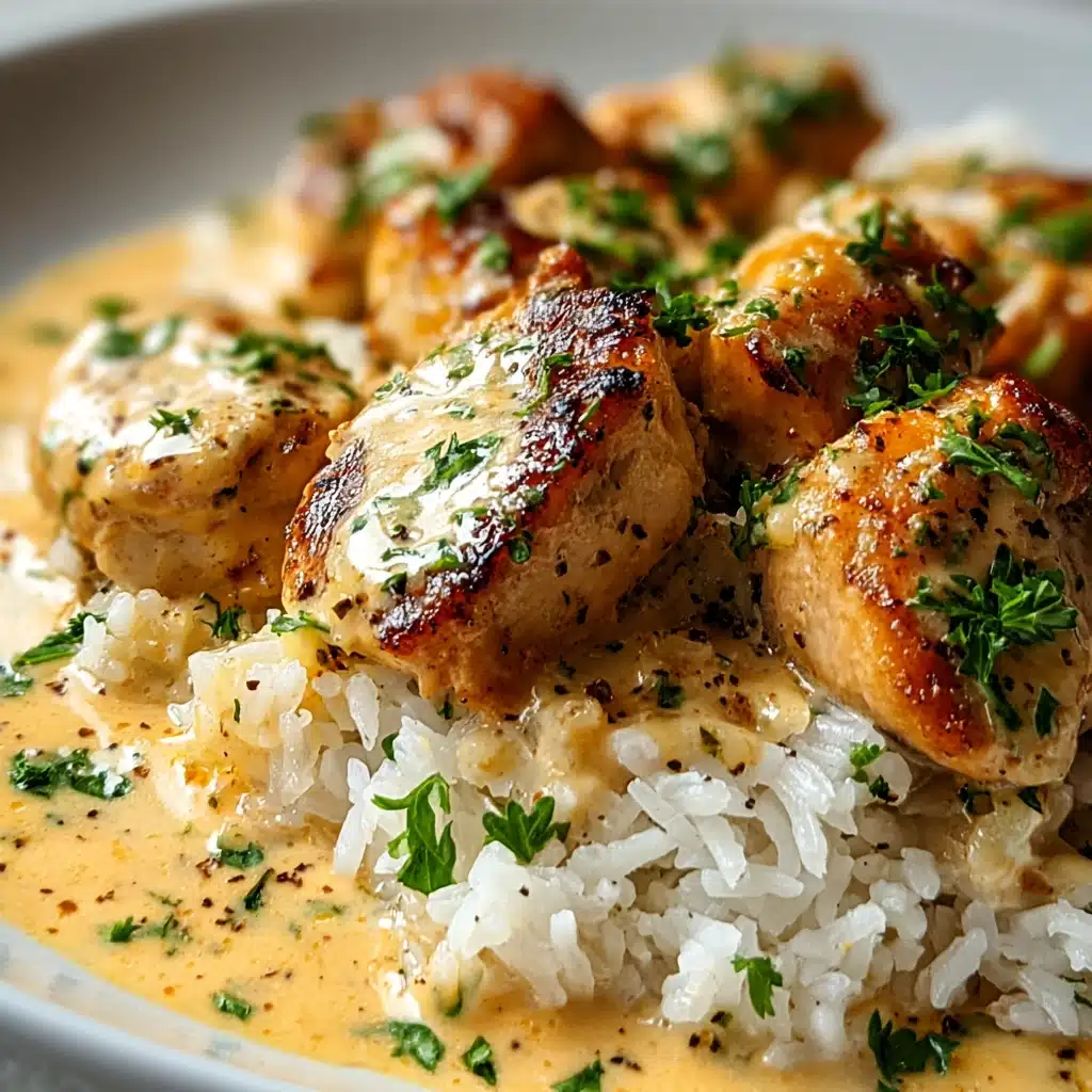 Best Smothered Chicken and Rice Recipe - Recipe Image