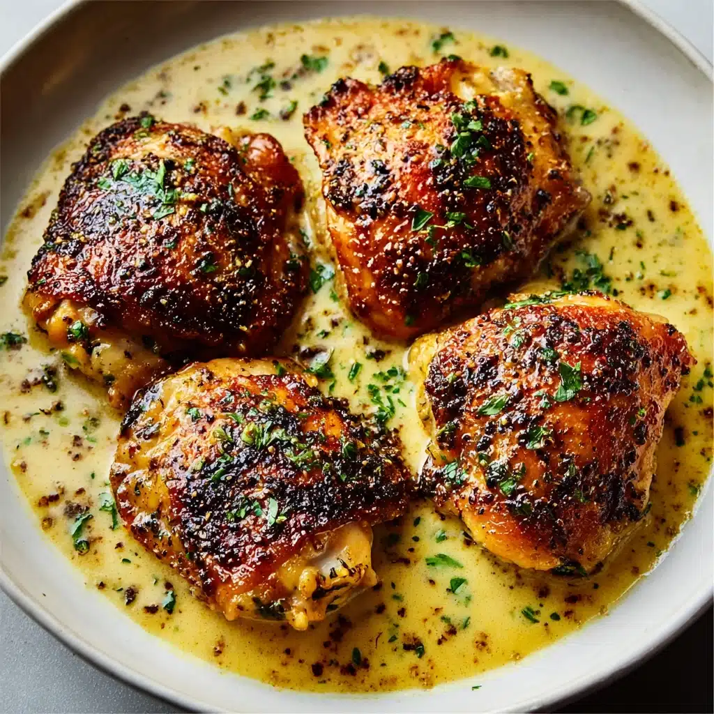 Bobby Flay's Creamy Chicken Thighs Recipe