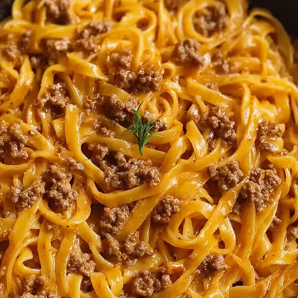 Beef and Garlic Butter Pasta recipe - Recipe Image