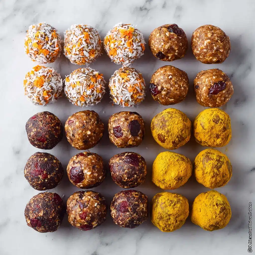 6 No-Bake Energy Balls Recipes Recipe - Recipe Image