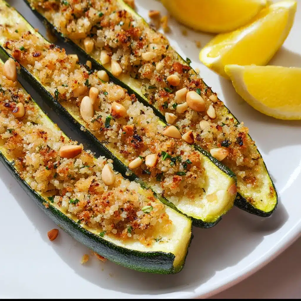 Best Baked Zucchini with Garlic and Lemon Recipe - Recipe Image