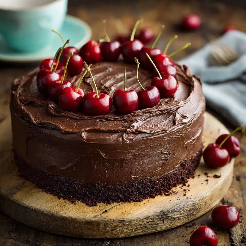 Chocolate Cherry Cake Recipe
