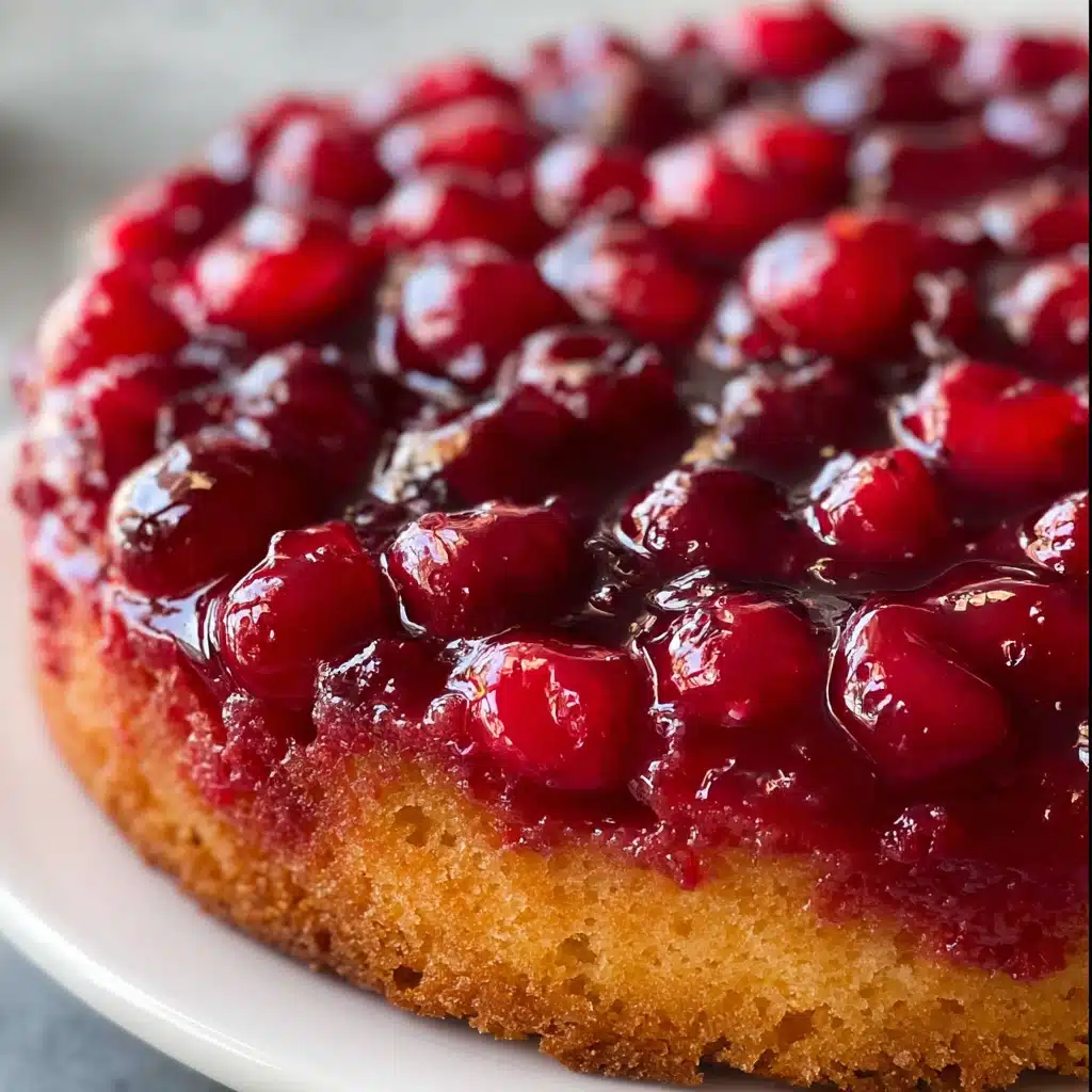 Cherry Upside-Down Cake Recipe - Recipe Image