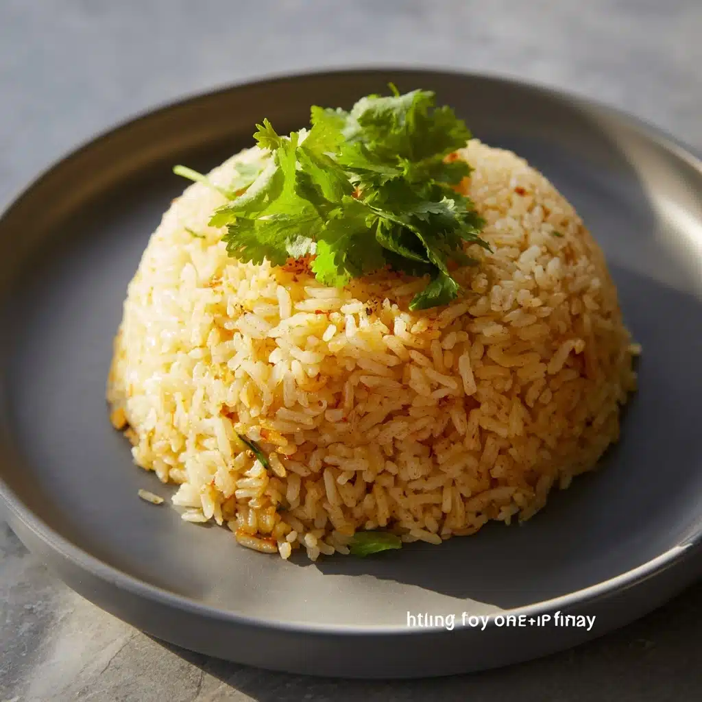 Chili Oil Sinangag (Fried Garlic Rice) Recipe