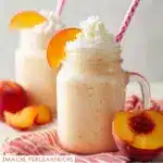 Peaches 'n Cream Milkshake Recipe