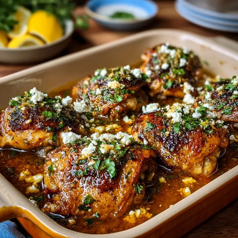 Hot Honey Feta Chicken Recipe