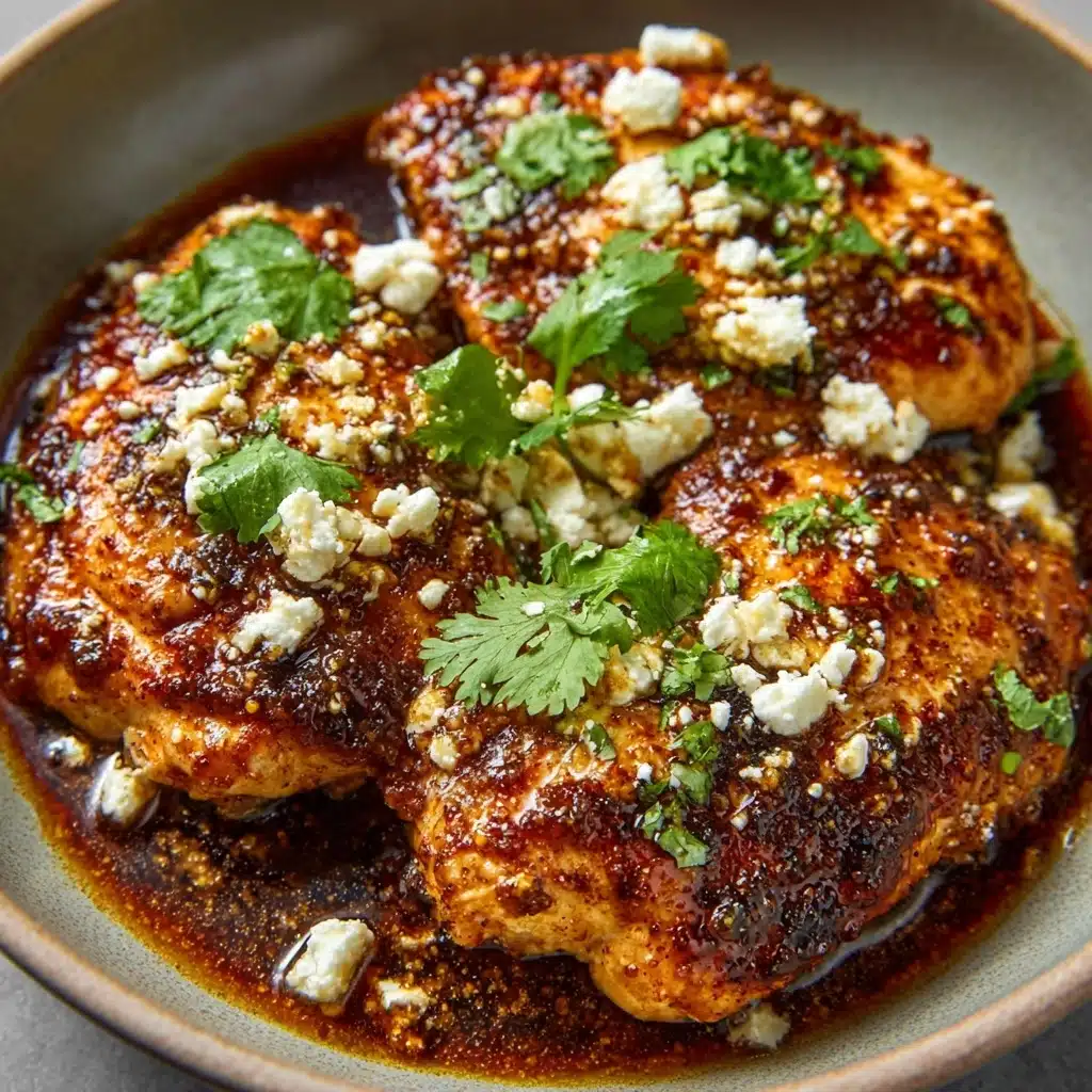 Hot Honey Feta Chicken Recipe - Recipe Image