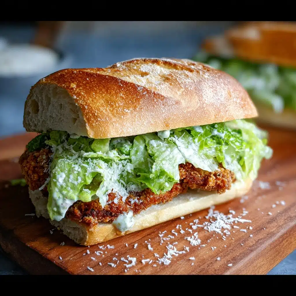 Crispy Chicken Caesar Sandwich Recipe - Recipe Image