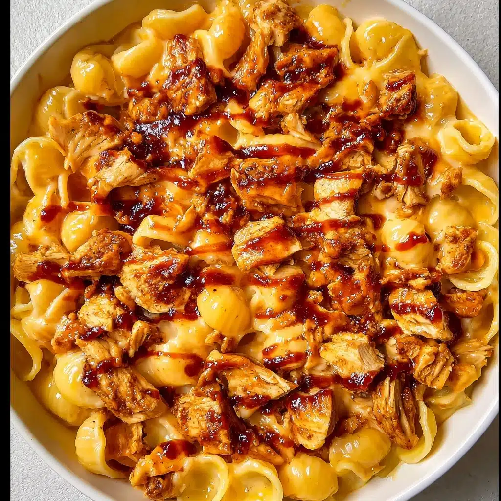 BBQ Chicken Mac and Cheese Recipe - Recipe Image