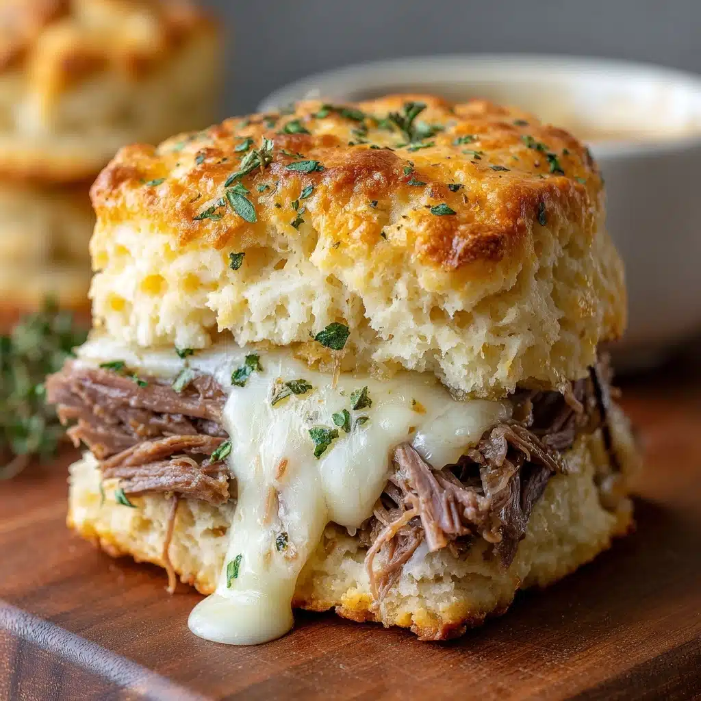 French Dip Biscuits Recipe - Recipe Image