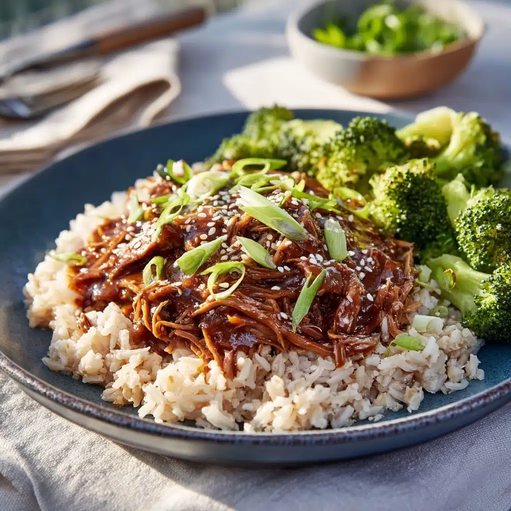 Slow Cooker Honey Garlic Chicken Recipe - Recipe Image