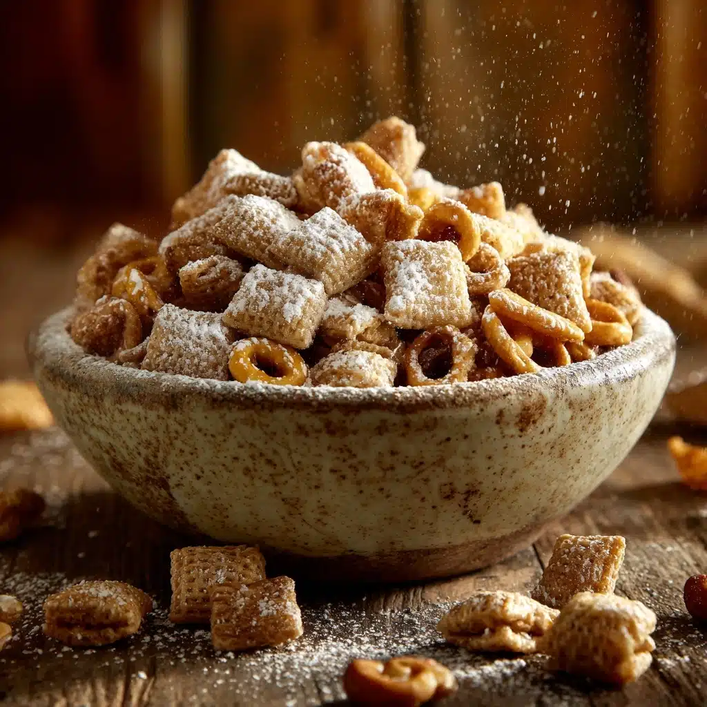 Salted Caramel Muddy Buddies Recipe - Recipe Image