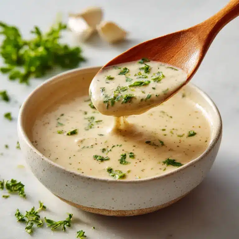 Creamy Garlic Sauce Recipe