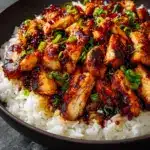 Honey BBQ Chicken Rice Recipe