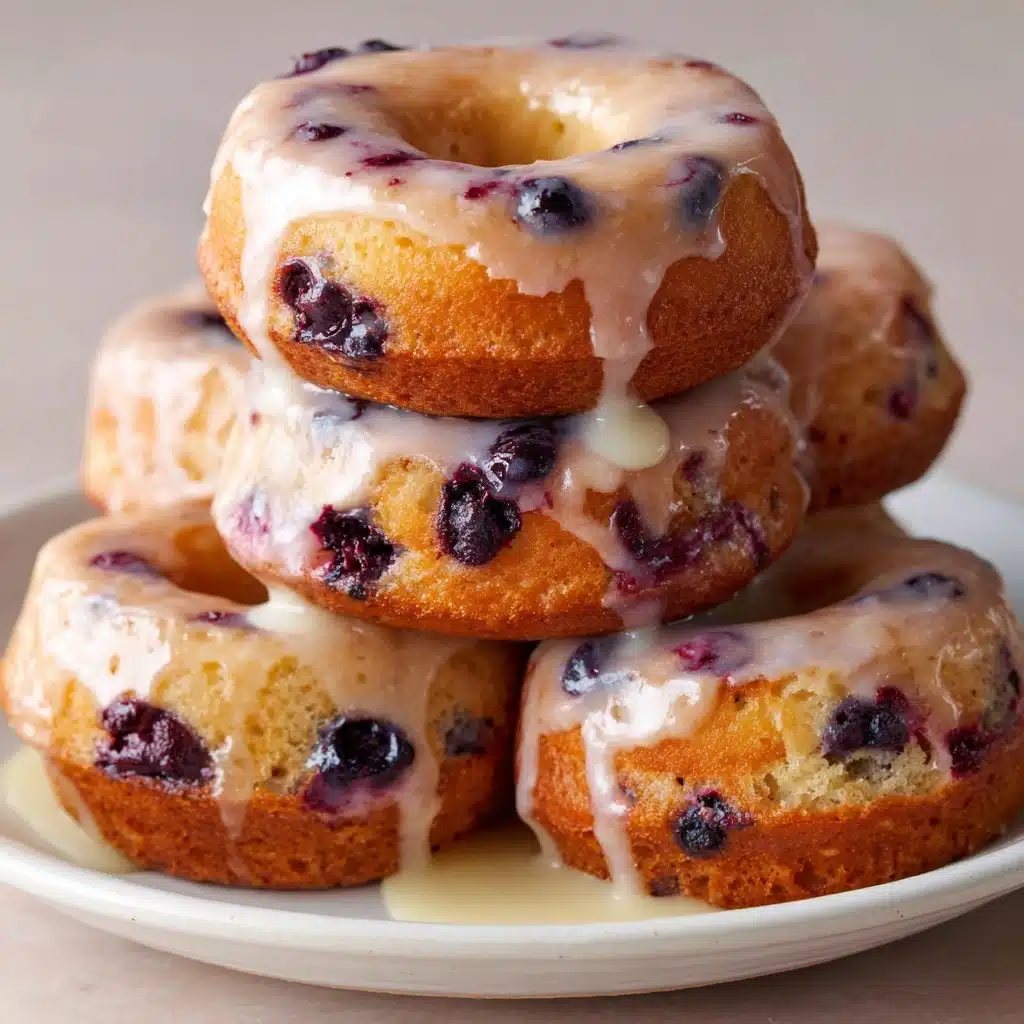 Baked Blueberry Donuts Recipe - Recipe Image