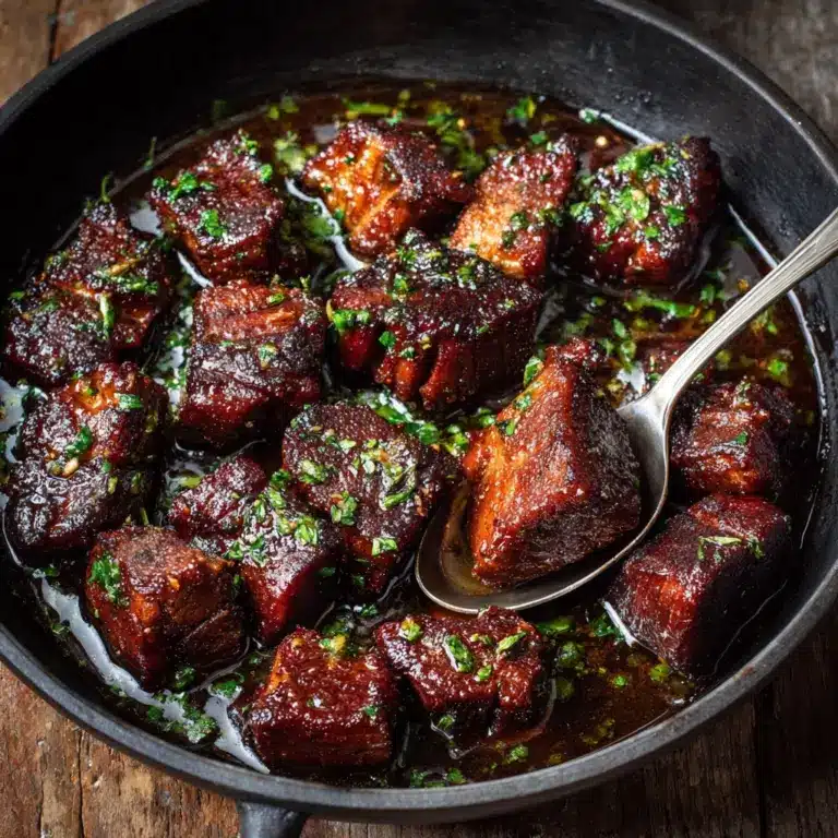 Cajun Garlic Butter Steak Bites Recipe