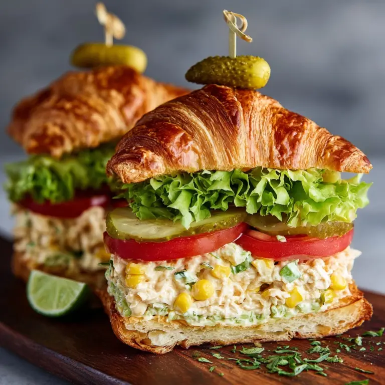 Mexican Chicken Salad Sandwiches Recipe