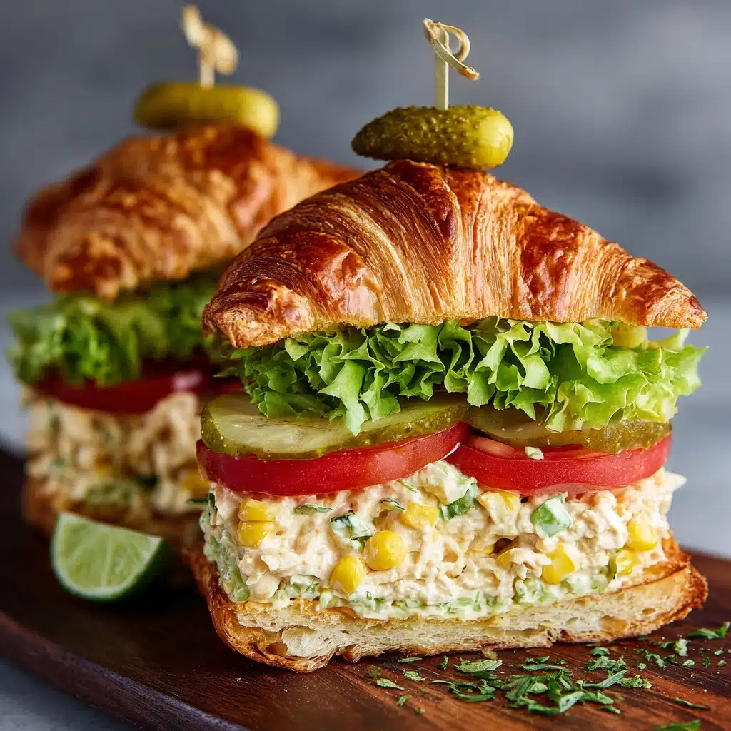 Mexican Chicken Salad Sandwiches Recipe