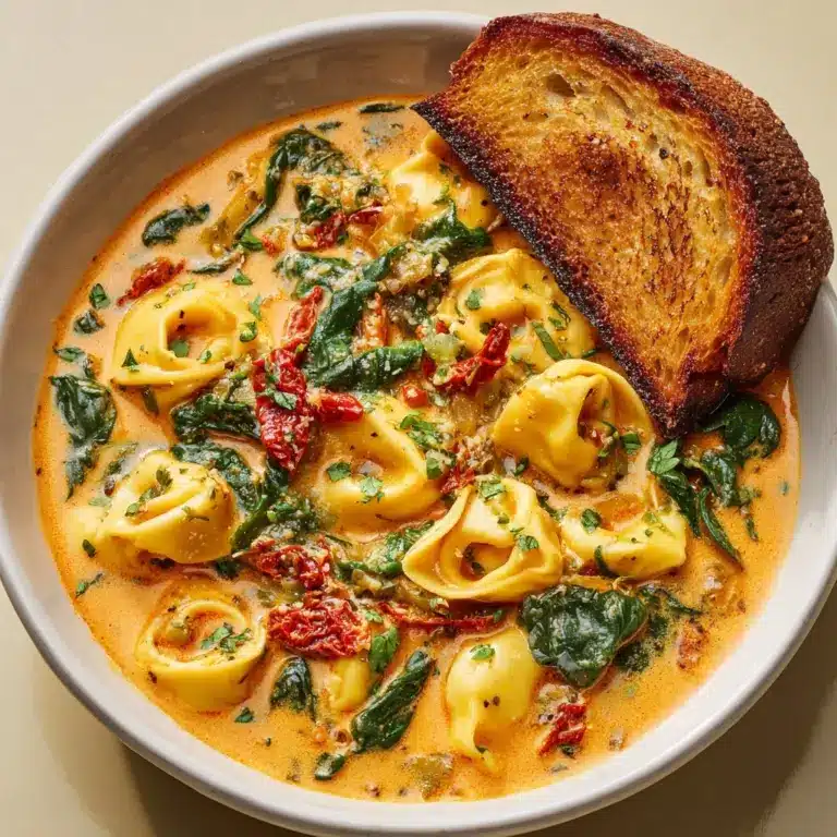 Creamy Tuscan Chicken Soup Recipe
