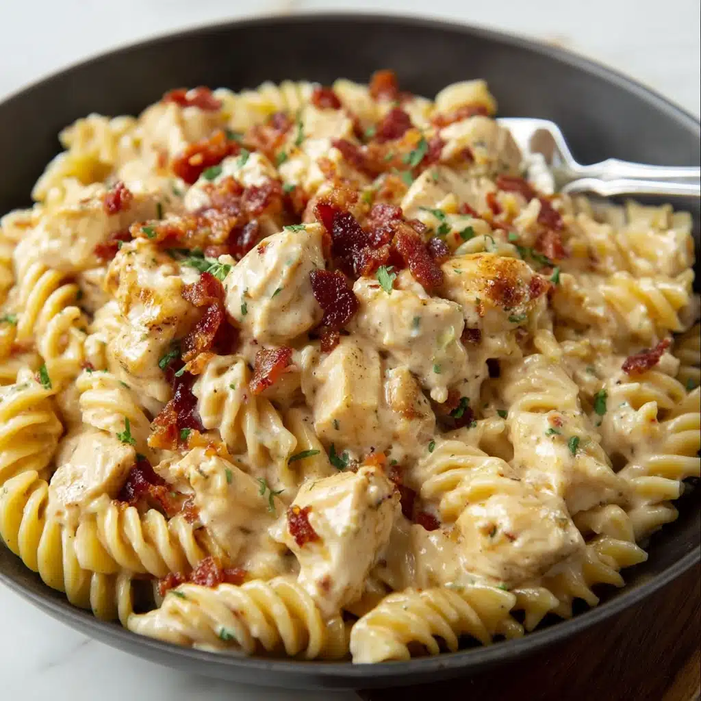 Chicken Bacon Ranch Pasta Recipe - Recipe Image