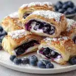 Blueberry Cream Cheese Puff Pastry Recipe