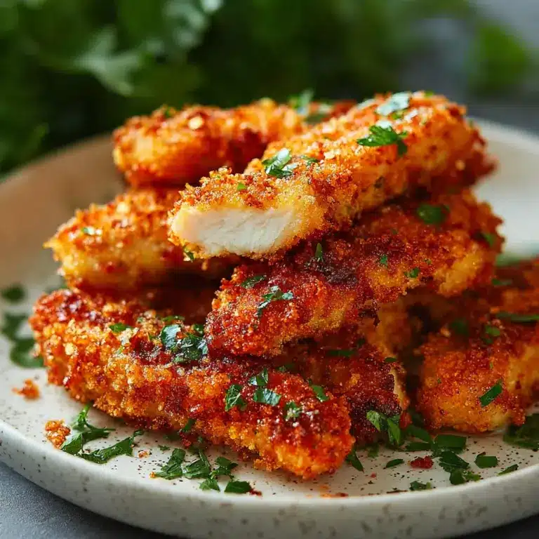 Crispy Baked Chicken Tenders Recipe