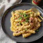 Creamy Rotel Pasta with Ground Beef Recipe