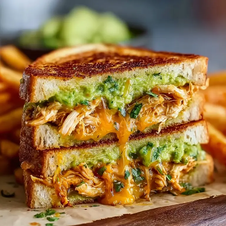 Chicken Avocado Melt Sandwich Recipe
