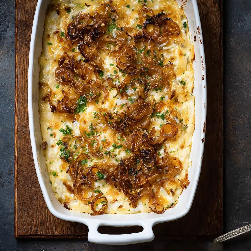 French Onion Funeral Potatoes Recipe